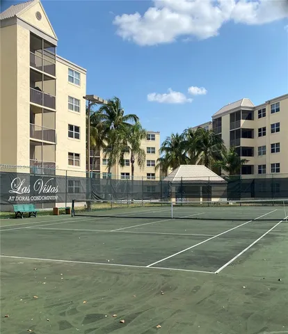 a view of a tall building