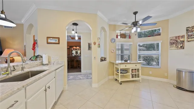 a view of outdoor space with seating