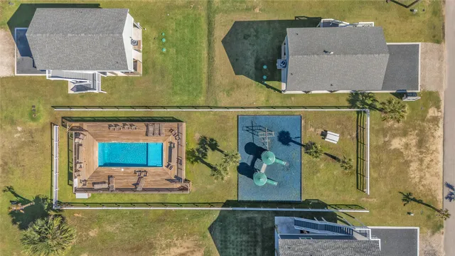 a view of a swimming pool