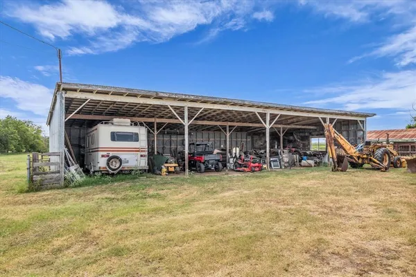 a view of a terrace with a garden