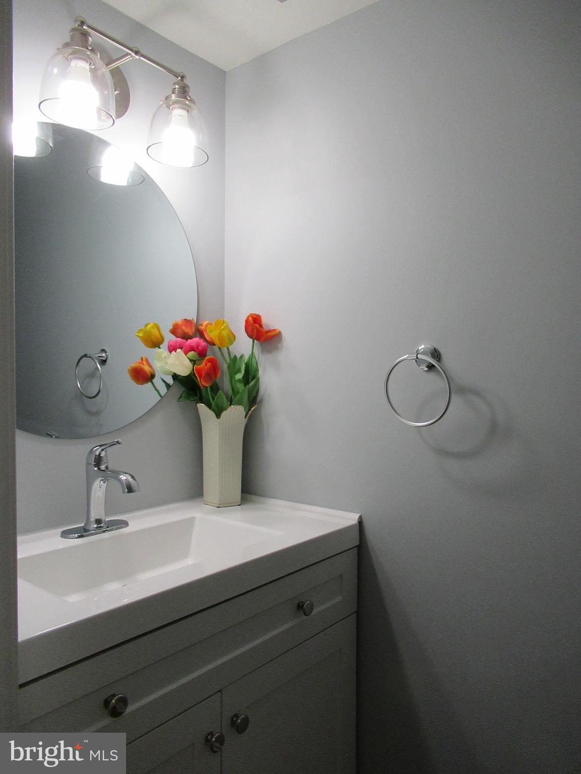 2310 Patternbond Drive Silver Spring, MD 20902 - Photo 24 of 29 a bathroom with a sink vanity and a mirror