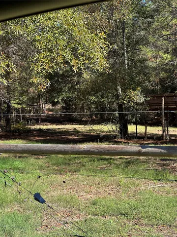 a view of yard with green space