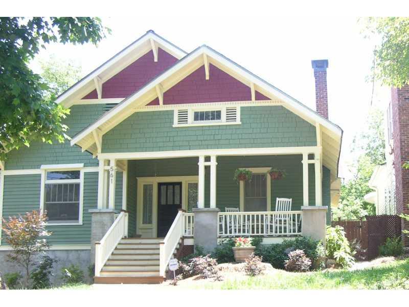 561 Greenwood Avenue Northeast Atlanta, GA 30308 - Photo 1 of 1 Facade/Exterior Front. Great home in neat enclave of Midtown. Fantastic location and renovation. Walk to shops, theaters, restaurants and Piedmont Park.