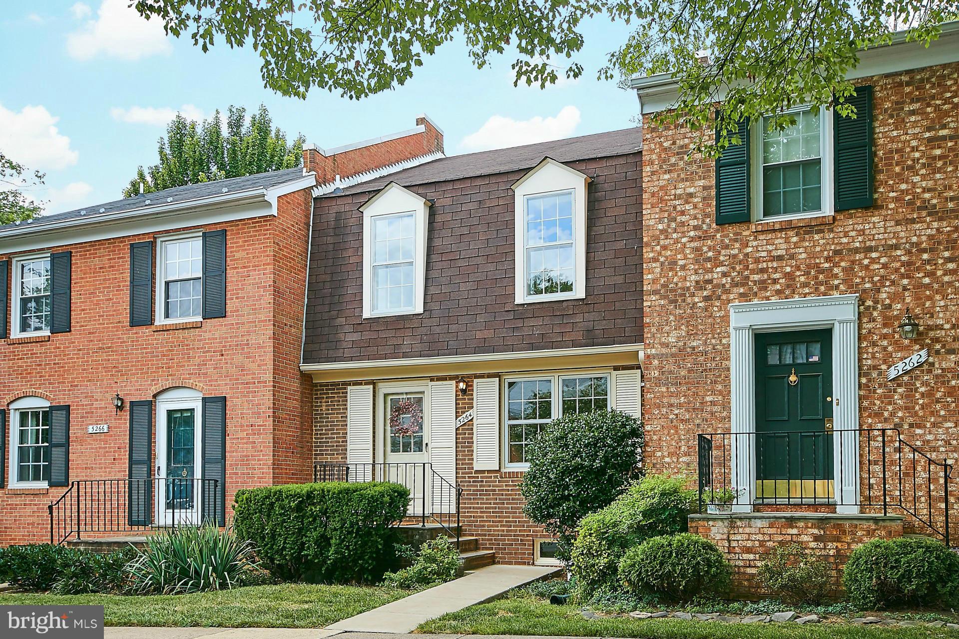 5264 Leestone Court Springfield, VA 22151 - Photo 1 of 30 front view of a brick house with a yard