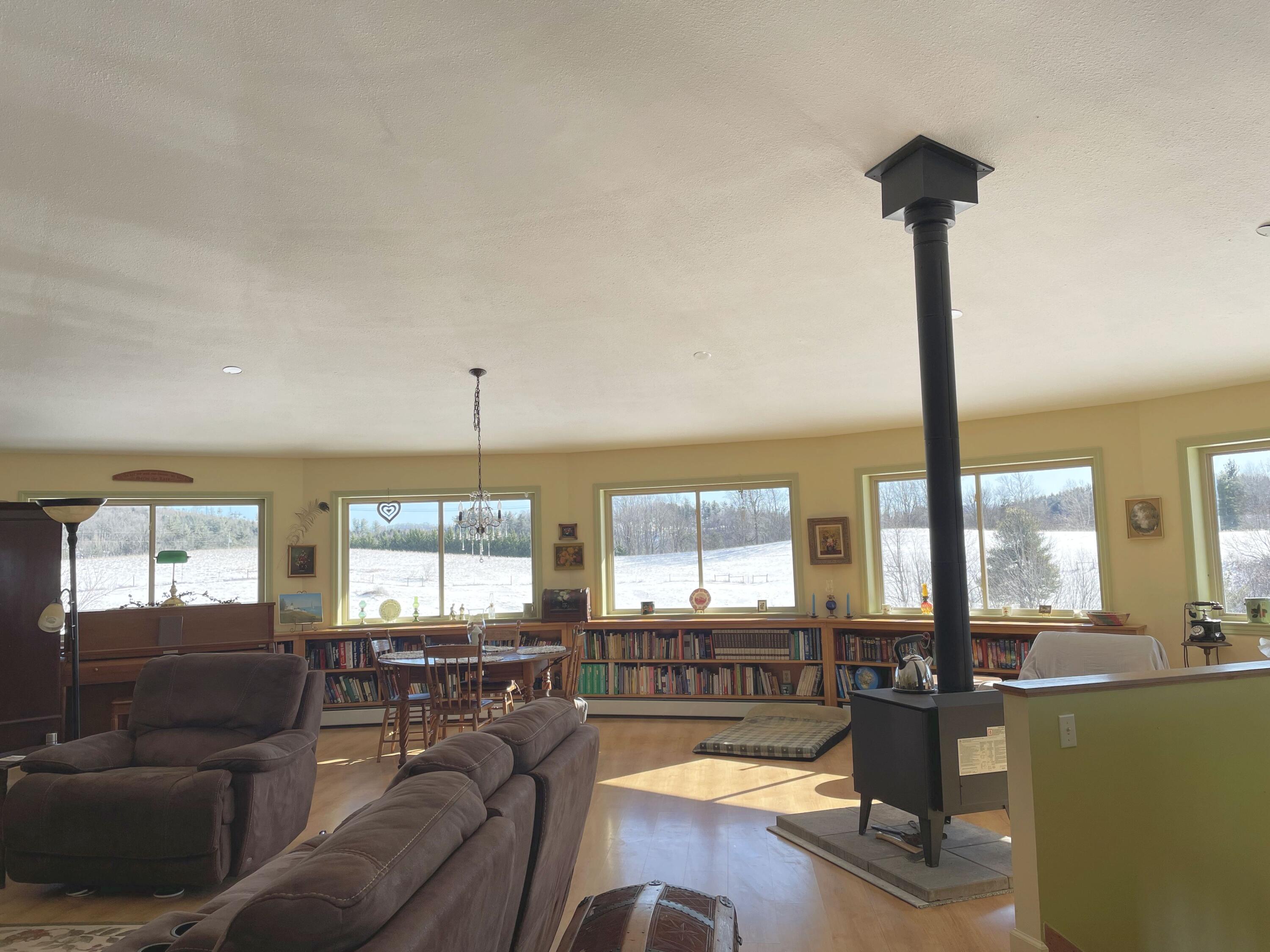 242 Sterling Bridge Road Northwest Willis, VA 24380 - Photo 8 of 32 a living room with furniture and a large window