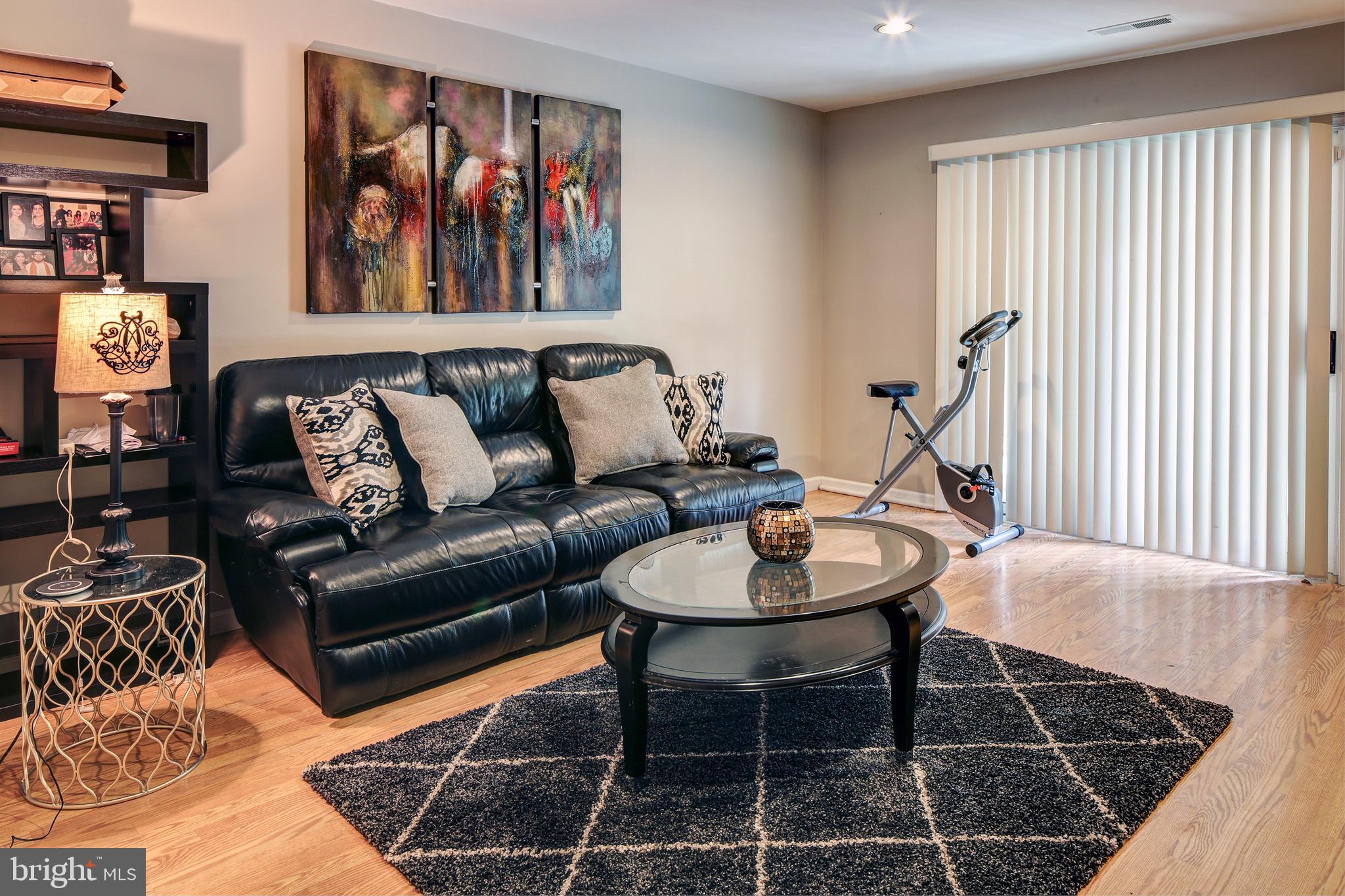 6351 Wind Rider Way Columbia, MD 21045 - Photo 23 of 27 Lower Level Family Room W/Sliders to Courtyard
