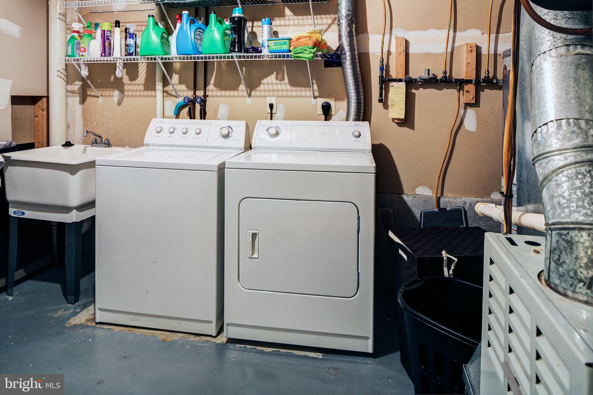 6351 Wind Rider Way Columbia, MD 21045 - Photo 25 of 27 Utility Room w/Full Size Washer & Dryer