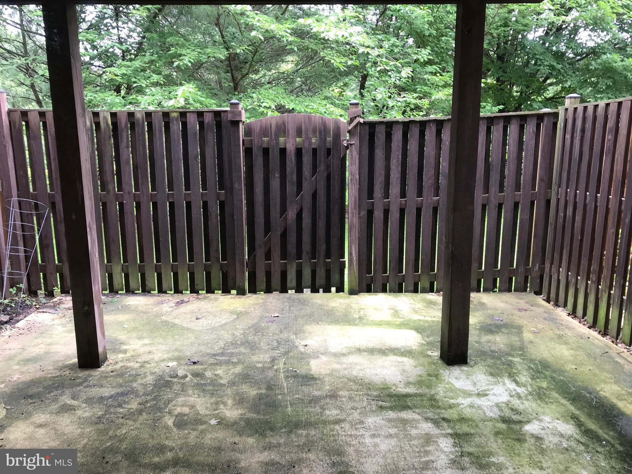 6351 Wind Rider Way Columbia, MD 21045 - Photo 26 of 27 Lower Level Fenced Courtyard