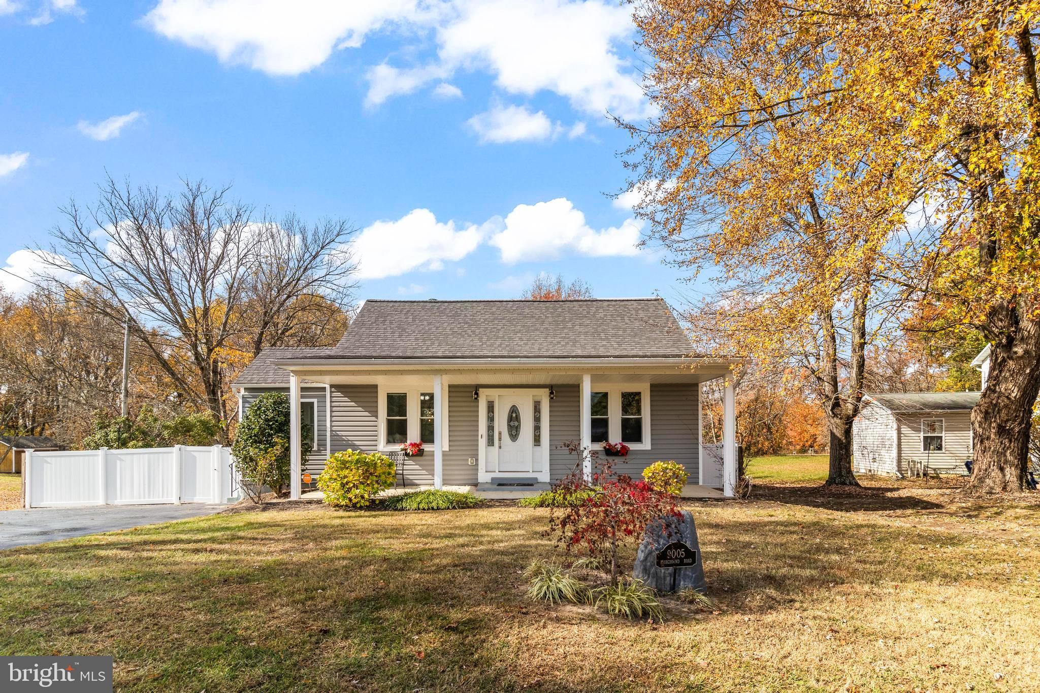 9005 Fairground Road Bel Alton, MD 20611 - Photo 45 of 54 a view of a house with backyard