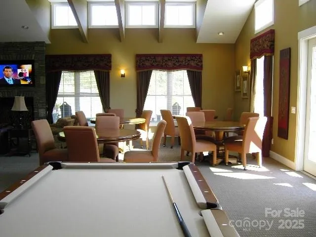 a room with gym equipment