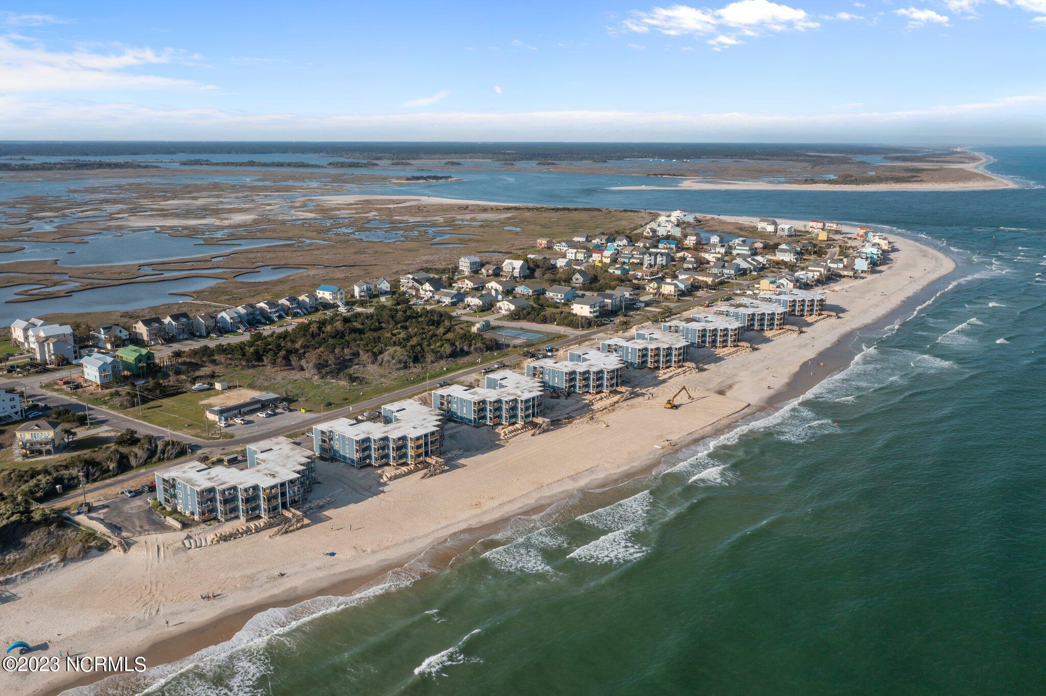 2182 New River Inlet Road, Unit 371 North Topsail Beach, NC 28460 - Photo 31 of 40 Beach Overhead View
