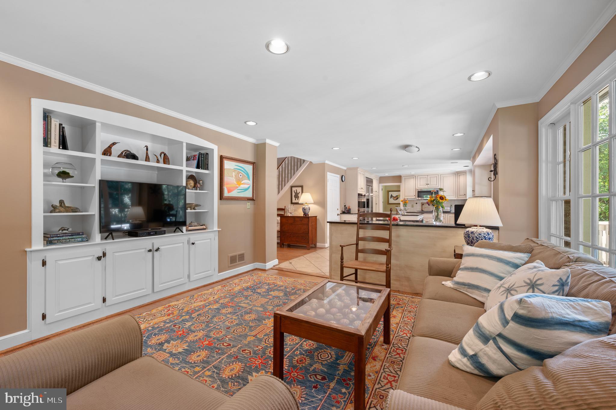 211 Spruce Tree Road Wayne, PA 19087 - Photo 15 of 44 a living room with furniture and a flat screen tv