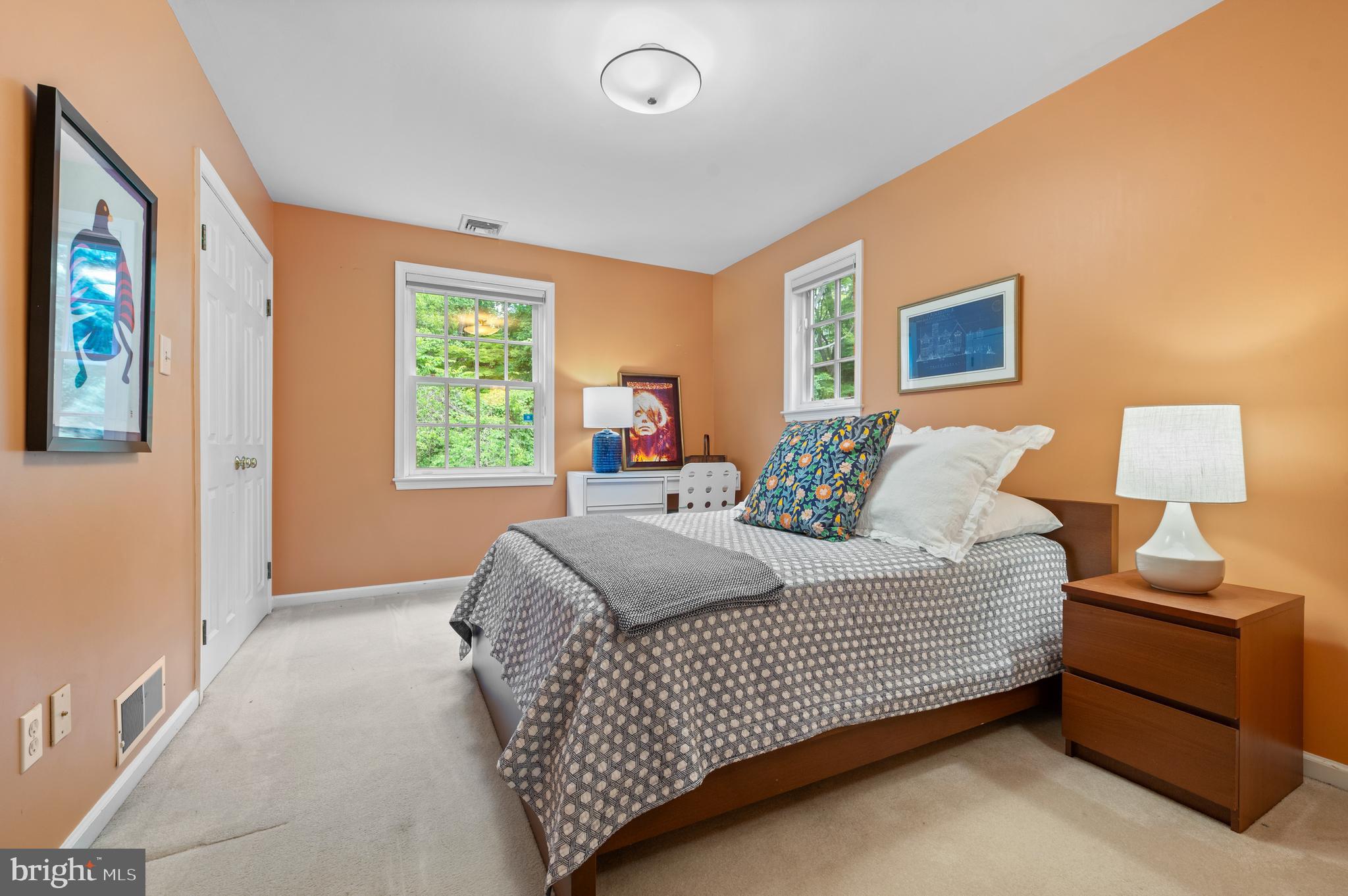 211 Spruce Tree Road Wayne, PA 19087 - Photo 27 of 44 a bedroom with bed and a window