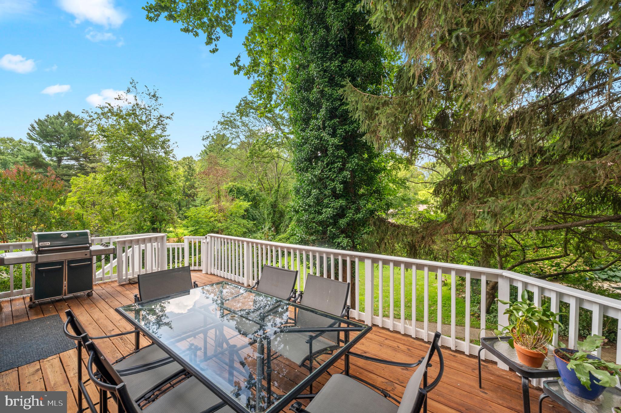 211 Spruce Tree Road Wayne, PA 19087 - Photo 32 of 44 a view of a patio with wooden floor