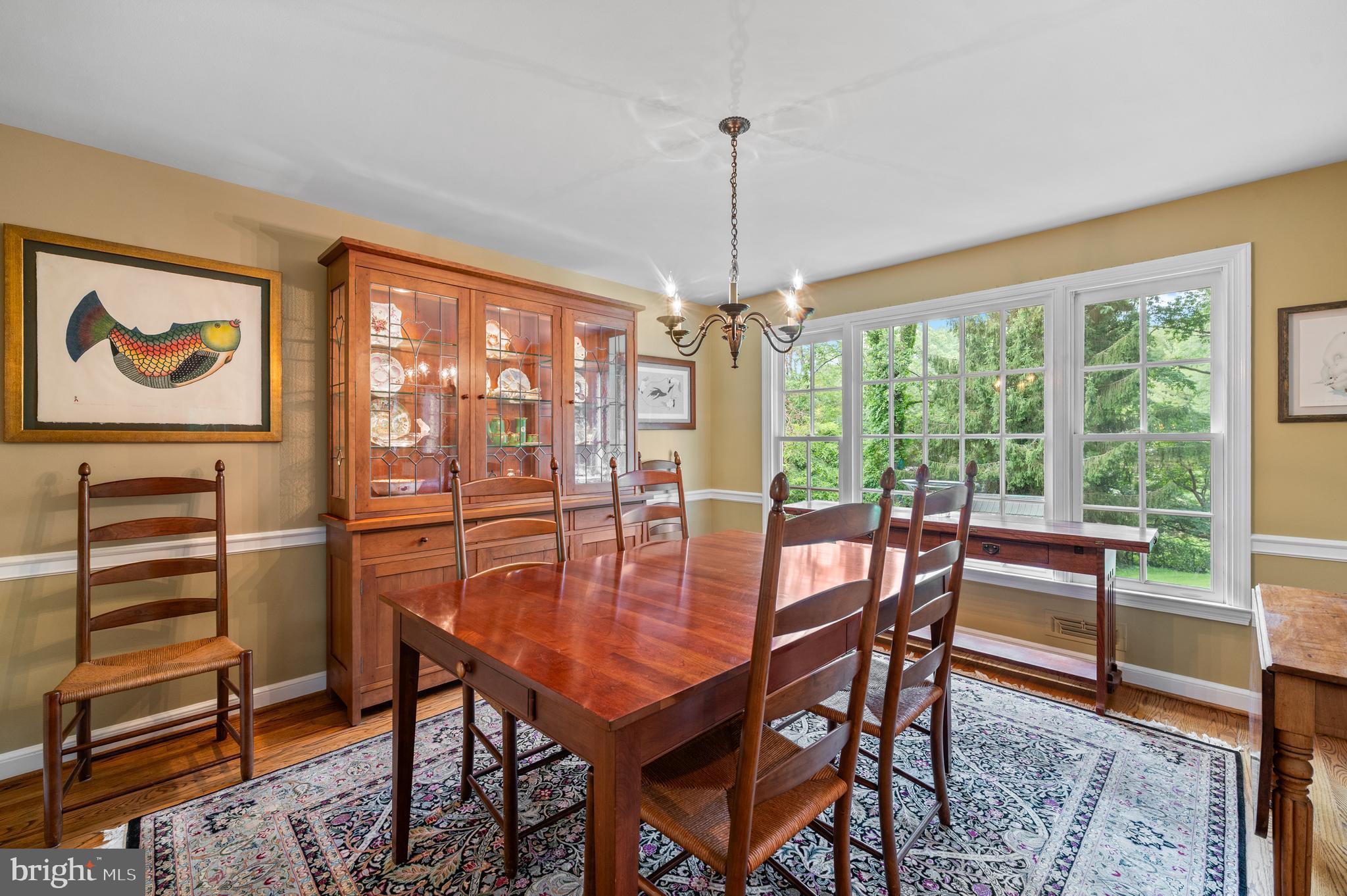 211 Spruce Tree Road Wayne, PA 19087 - Photo 7 of 44 a dining room with furniture window and wooden floor