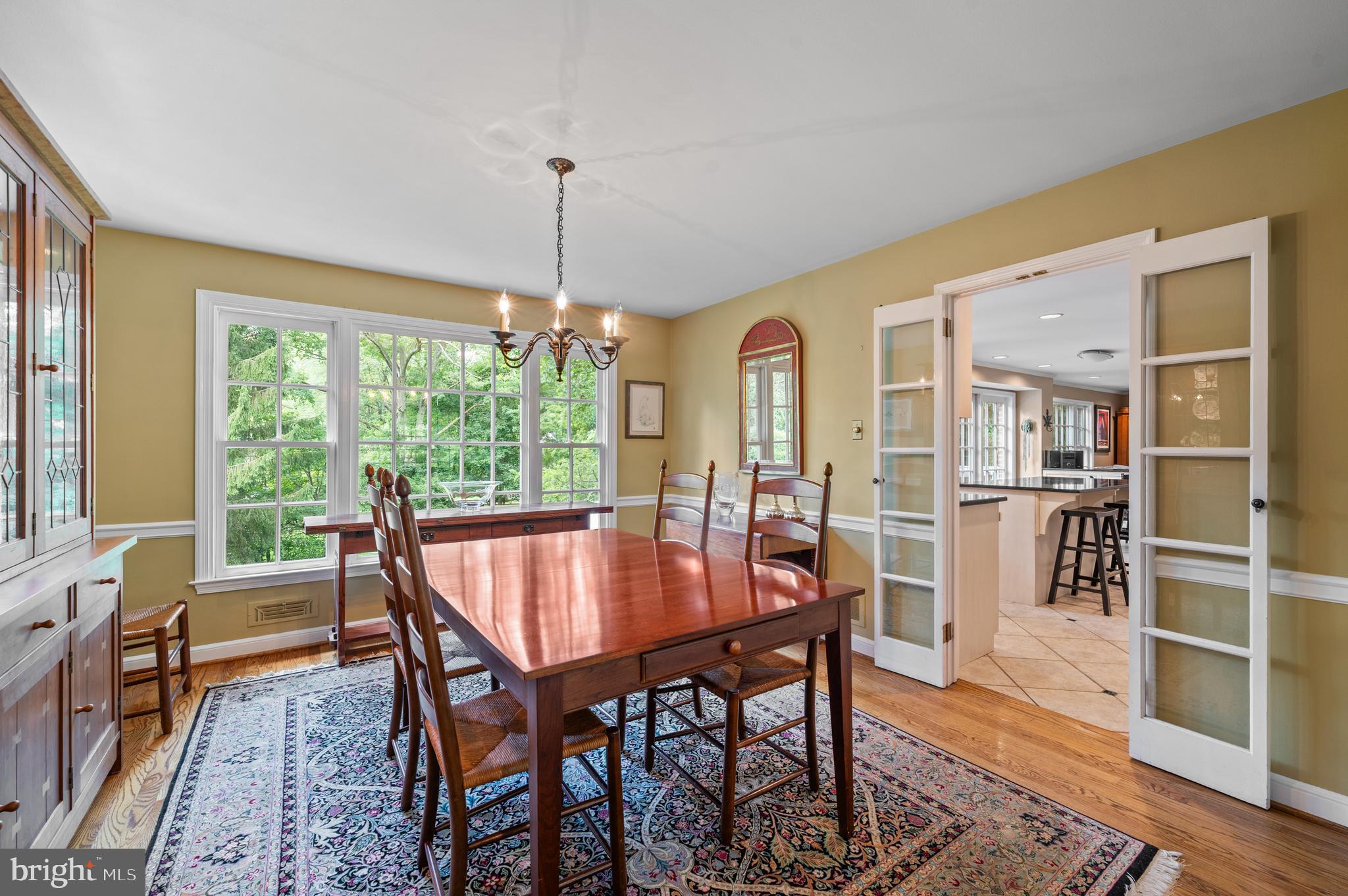 211 Spruce Tree Road Wayne, PA 19087 - Photo 8 of 44 a dining room with furniture window wooden floor