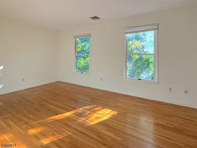 an empty room with window