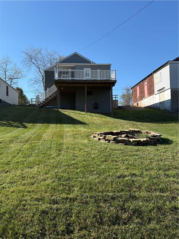 2283 Sandy Plains Road Clarksville, PA 15322 - Photo 18 of 18 a view of a house with a yard
