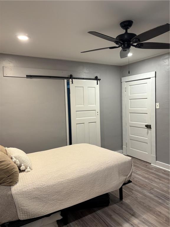 2283 Sandy Plains Road Clarksville, PA 15322 - Photo 10 of 18 a bedroom with a bed and a chandelier