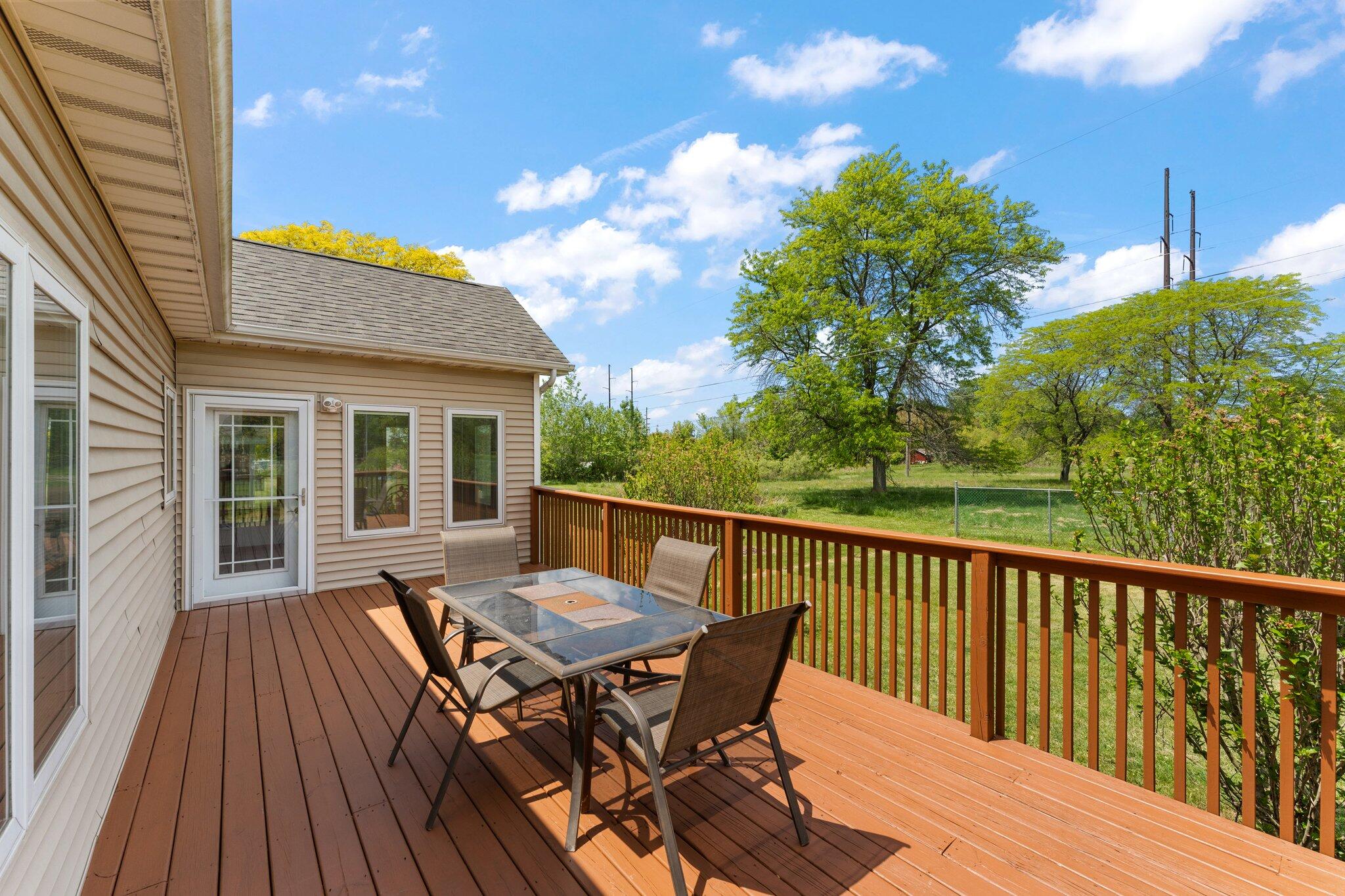 256 Pineview Lane Valparaiso, IN 46383 - Photo 18 of 18 a view of a deck with furniture