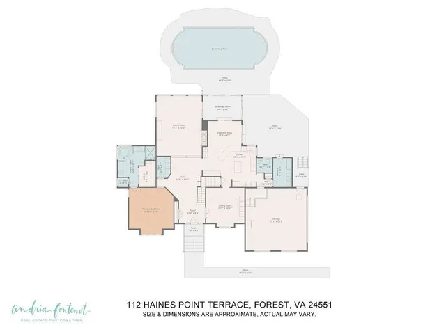 $864,900 | 112 Haines Point Terrace, Forest, VA 24551