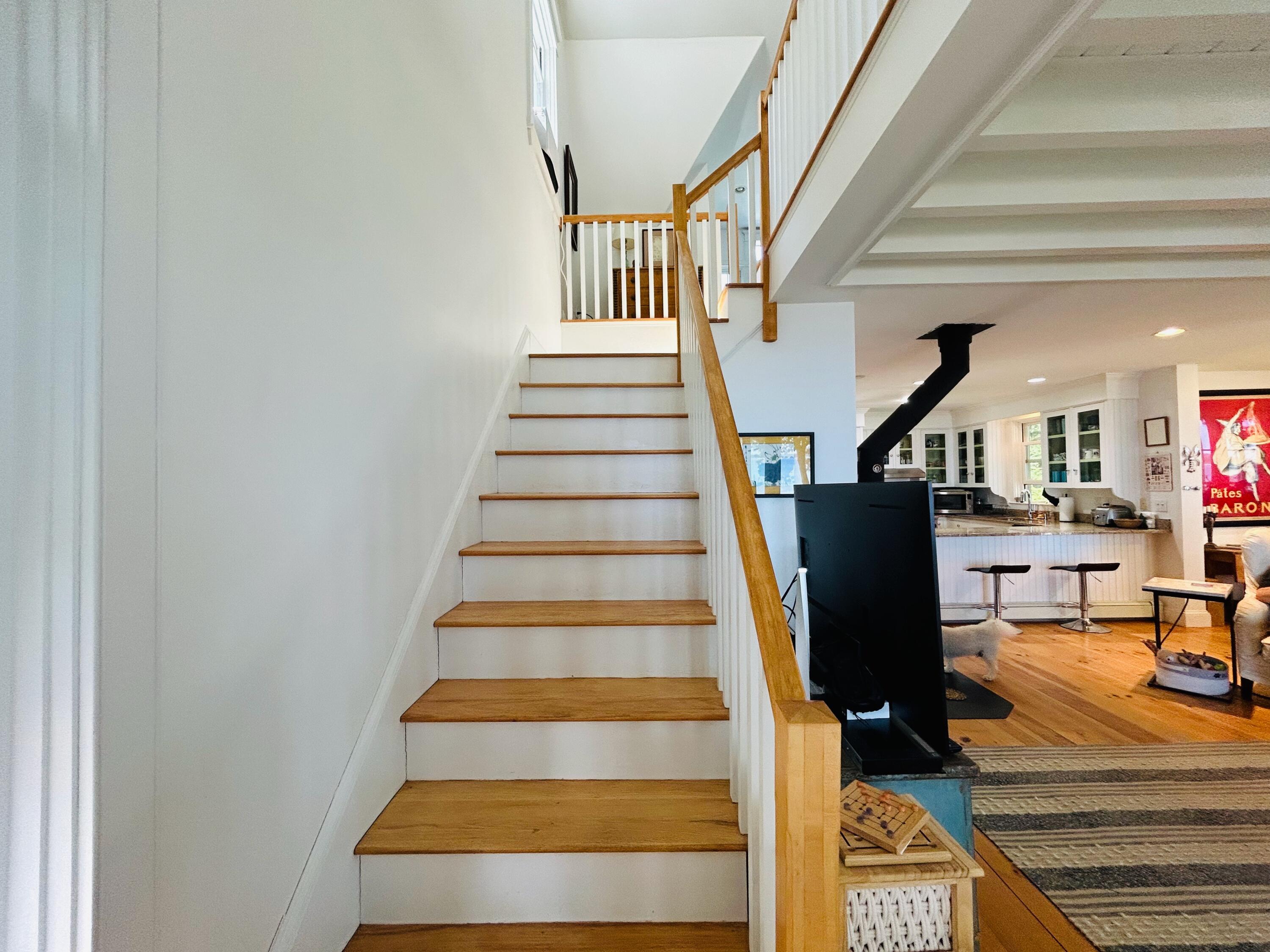 301 Paul Bunyan Road Corea, ME 04624 - Photo 23 of 35 Stairs to main bedroom suite