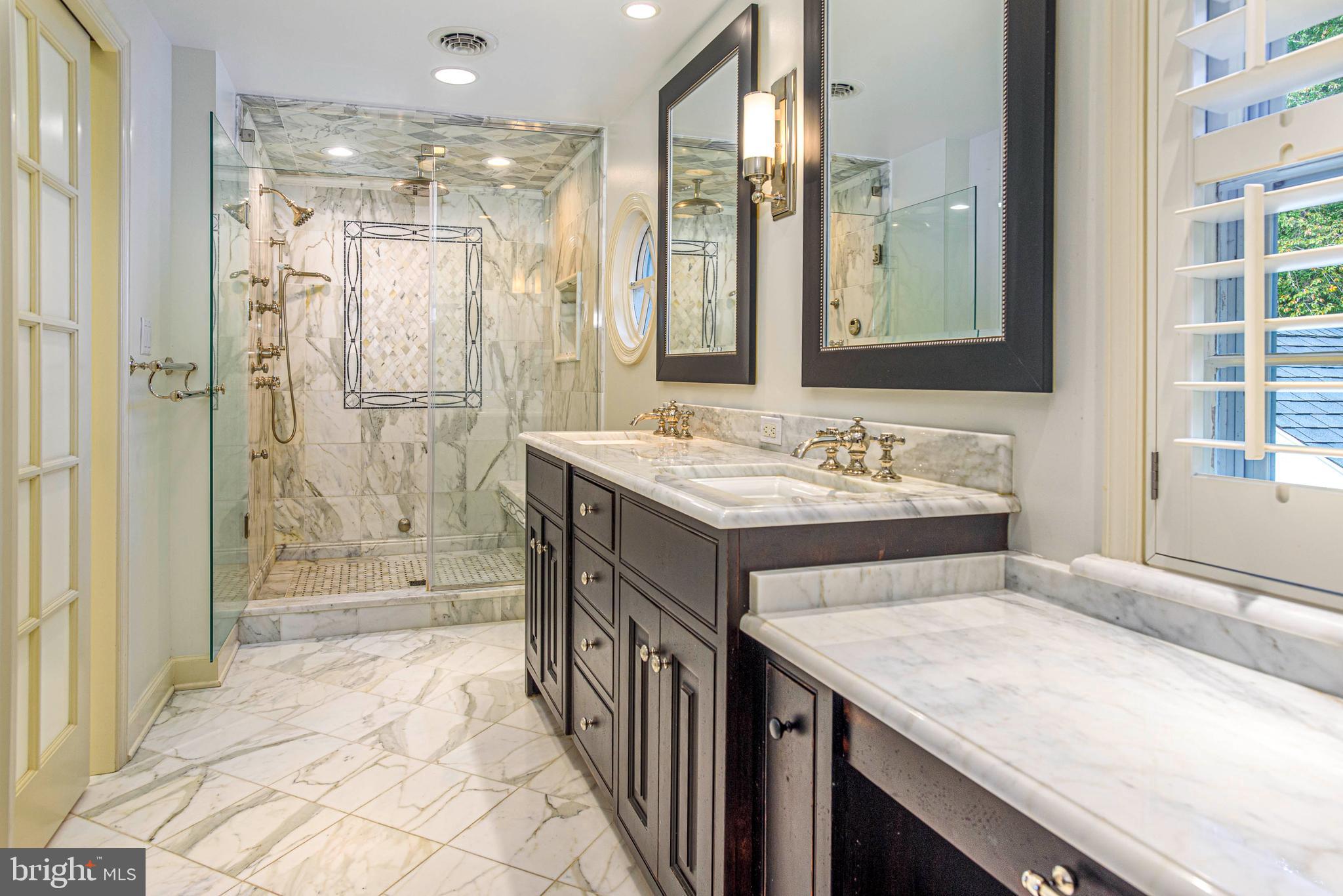 7950 Bloomfield Road Easton, MD 21601 - Photo 39 of 57 LuxuriousBathroom w/ double sinks and steam shower