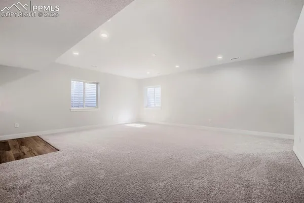 a view of empty room