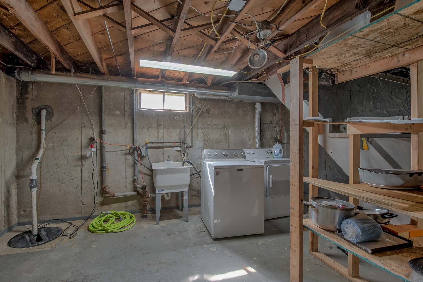 4113 West Crystal Lake Road McHenry, IL 60050 - Photo 12 of 14 a utility room with dryer and washer