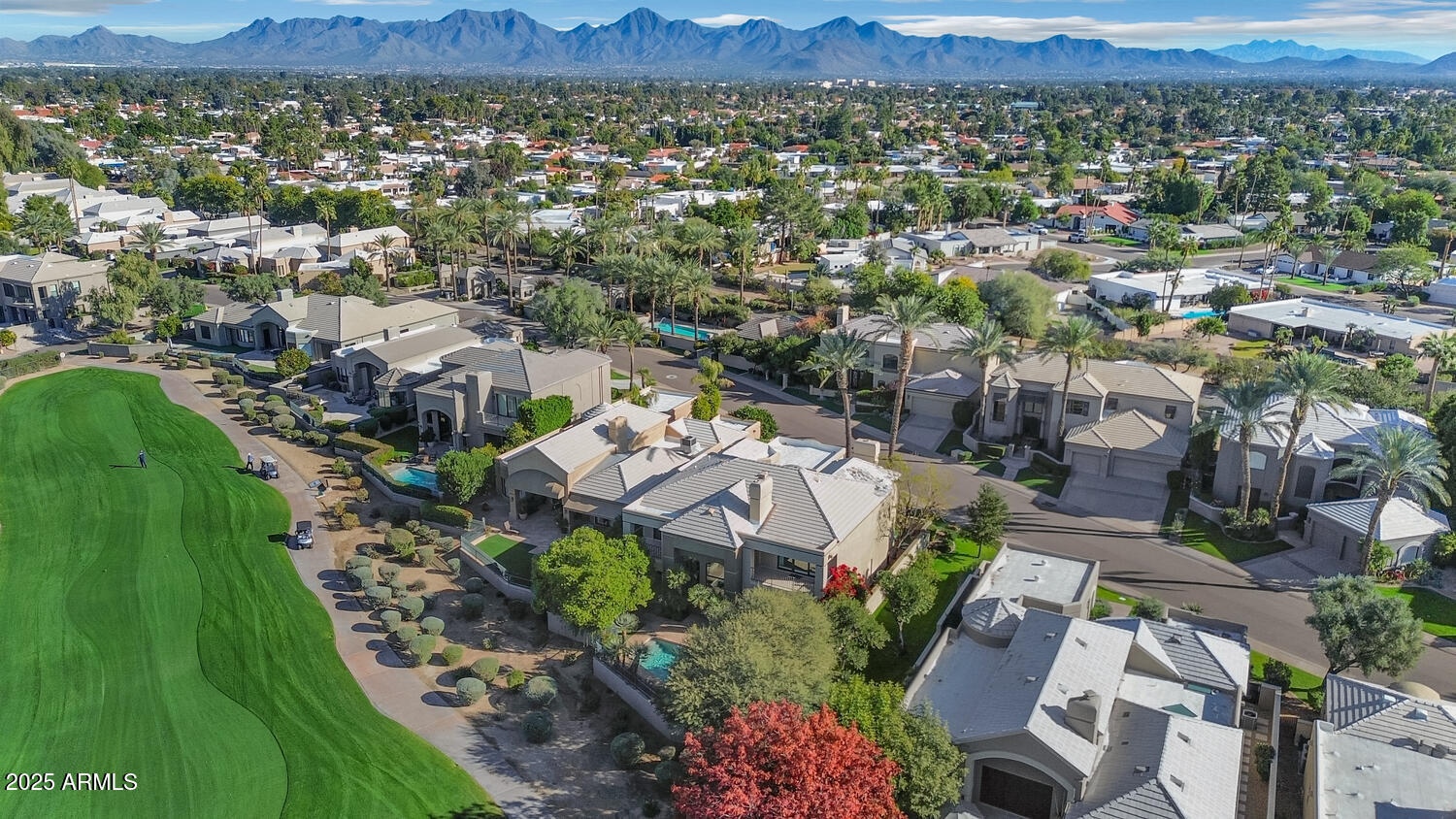 7878 East Gainey Ranch Road, Unit 25 Scottsdale, AZ 85258 - Photo 36 of 42 an aerial view of multiple house