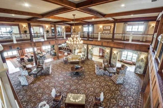 a view of swimming pool with a patio