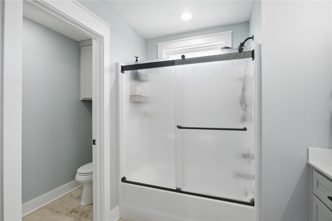 318 Summerall Drive Anderson, SC 29621 - Photo 16 of 42 This bathroom offers a refreshing space with clean lines and functional design.