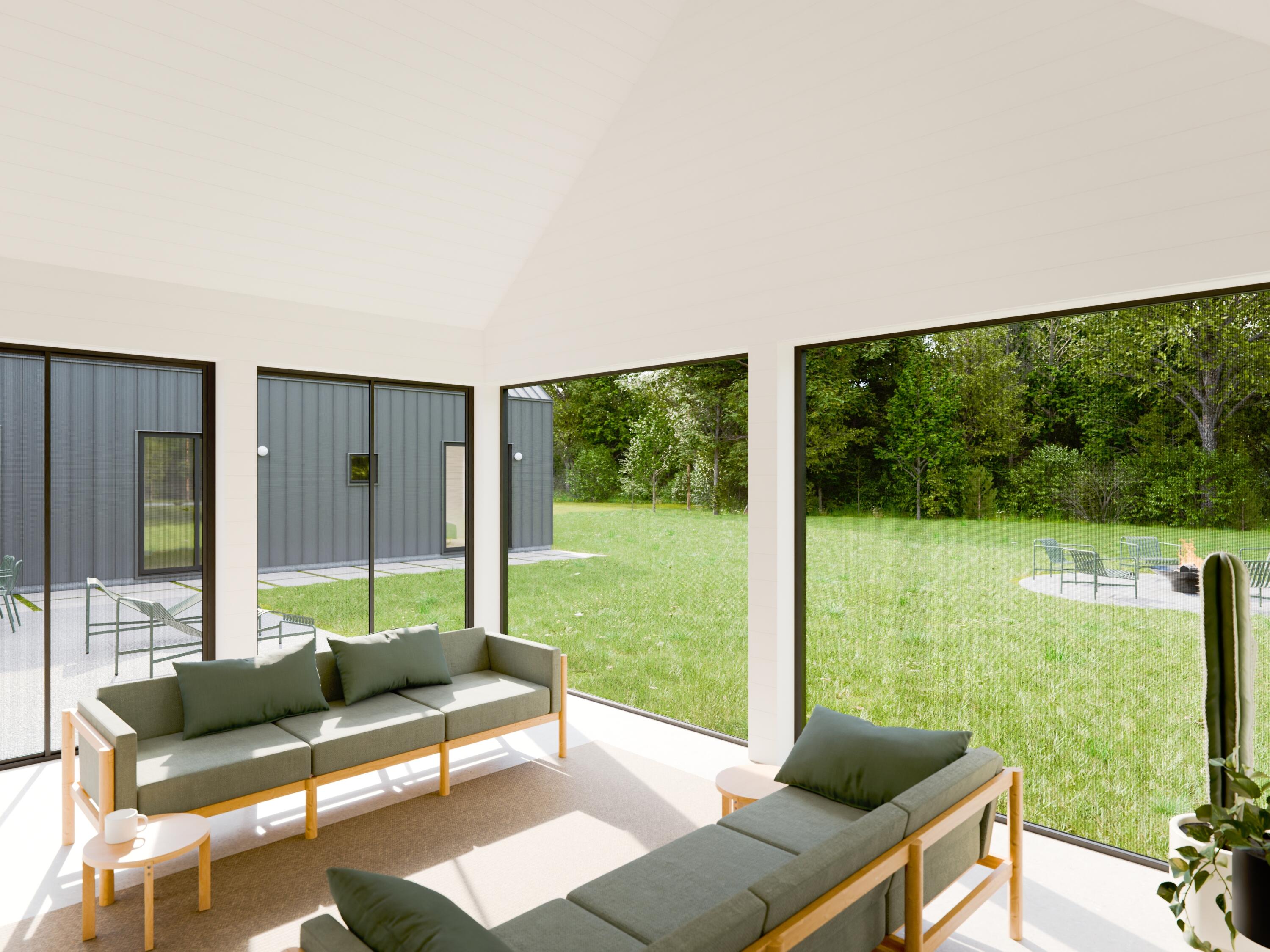 15678 Locke Road Union Pier, MI 49129 - Photo 7 of 10 2x6_Locke West_08_Screened Porch Interio