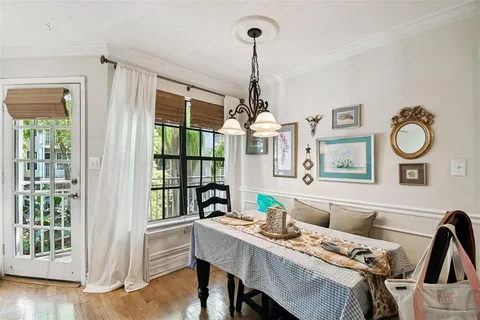 a bedroom with a bed and a closet