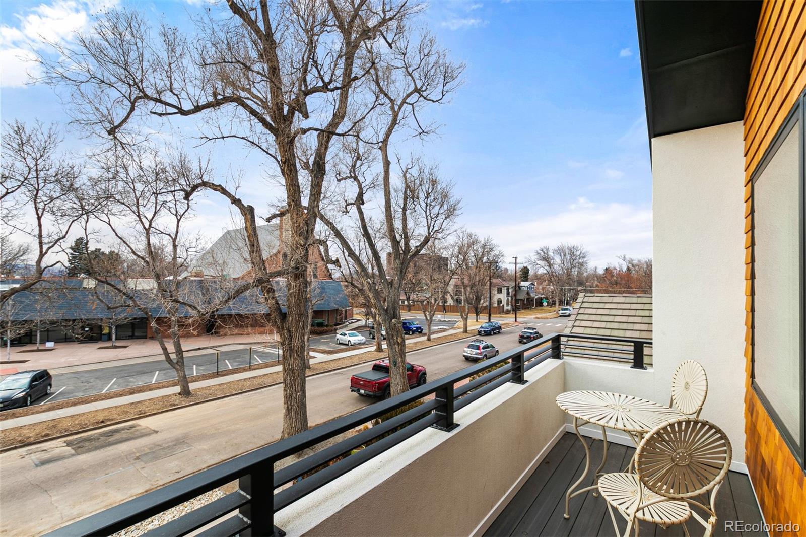 732 South Gilpin Street Denver, CO 80209 - Photo 31 of 40 a view of a balcony with chairs