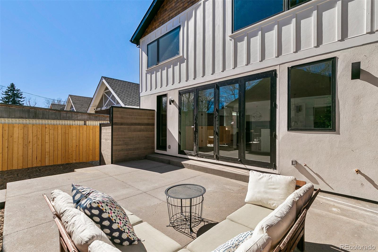 732 South Gilpin Street Denver, CO 80209 - Photo 37 of 40 a view of a patio with a table and chairs