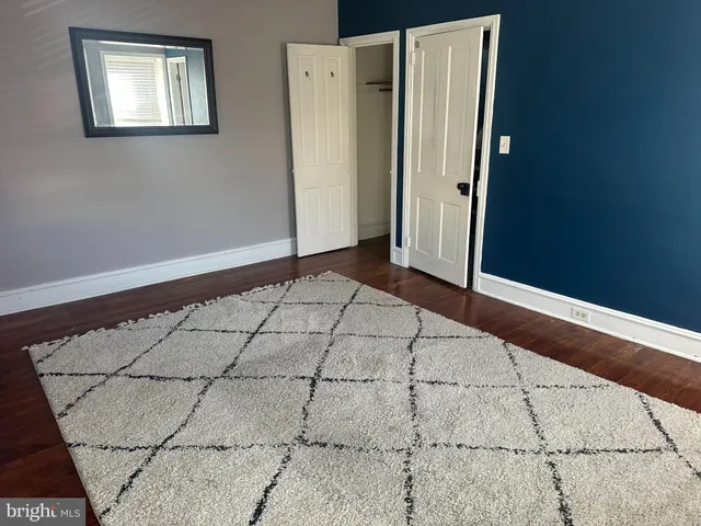 a view of wooden floor