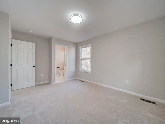 a view of empty room