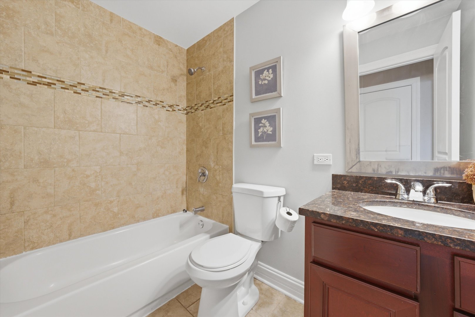 748 Ash Street Flossmoor, IL 60422 - Photo 3 of 21 a bathroom with a sink a toilet and shower