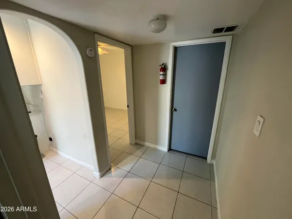 a view of entryway with a front door