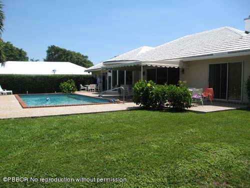 Backyard and Pool