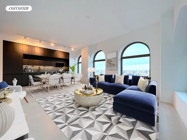 a view of a building from a window