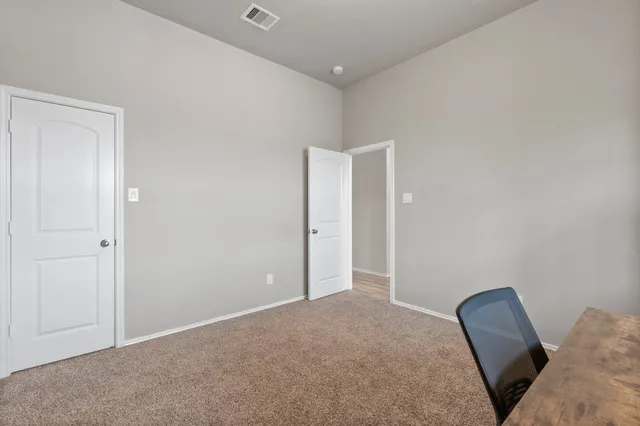 a view of a backyard with a big yard