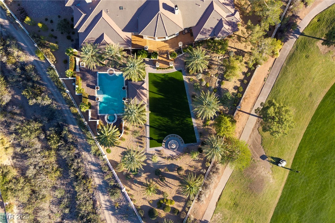 164 Augusta Street Henderson, NV 89074 - Photo 61 of 64 Aerial View of Backyard