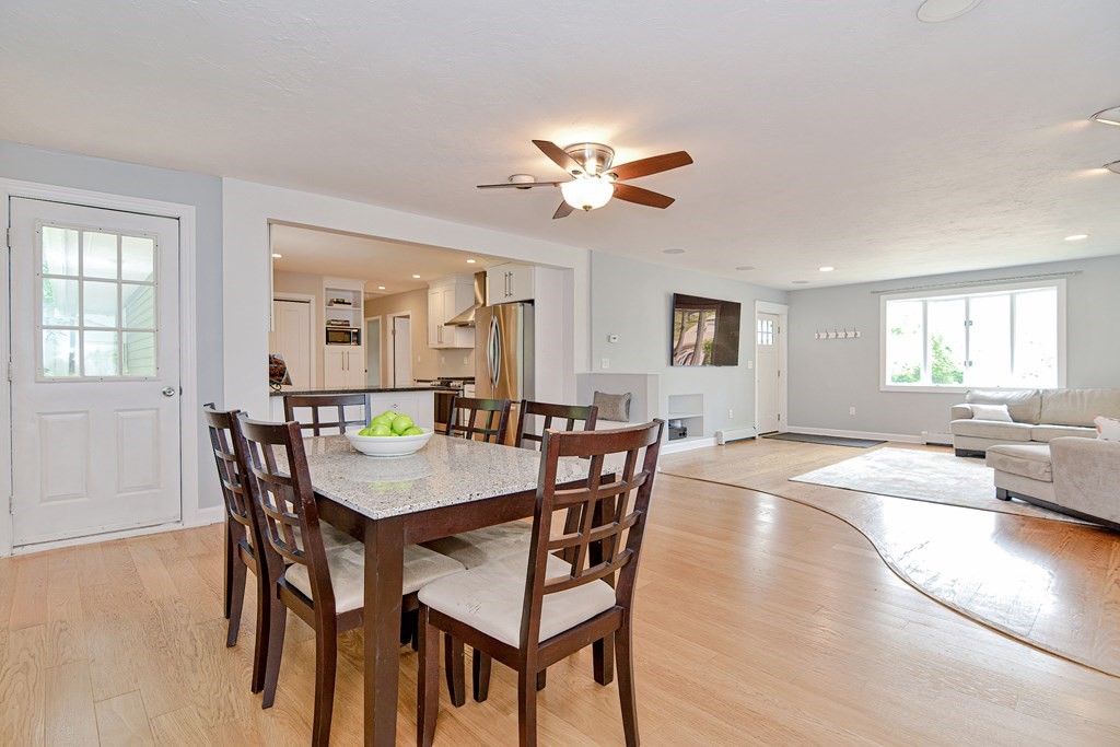 211 Beacon Street Framingham, MA 01701 - Photo 13 of 42 a view of a dining room with furniture and window