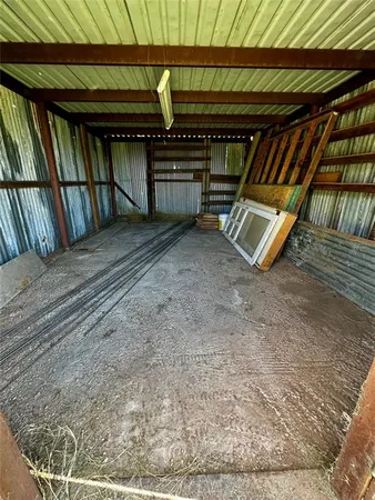a view of storage and utility room