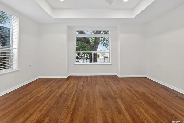 a view of livingroom with natural light