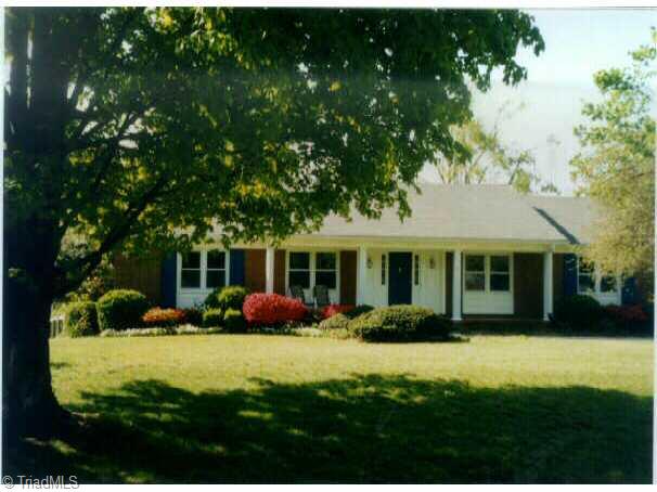 1116 Ritters Lake Road Greensboro, NC 27406 - Photo 1 of 6 Exterior Front. A front view of this attractive brick home with basement, vinyl soffits & replacement windows. Easy to care for so you can enjoy the lovely yard!