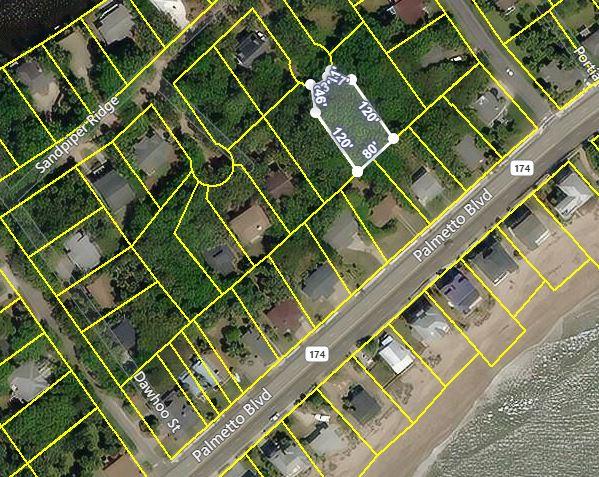 722 Sandpiper Road Edisto Island, SC 29438 - Photo 3 of 14 aerial with ocean