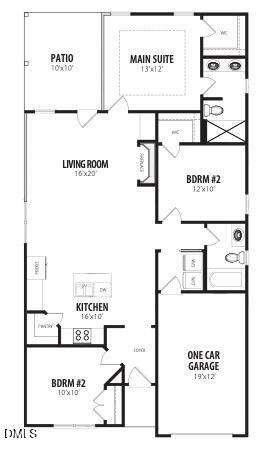 232 Bullseye Court Middlesex, NC 27557 - Photo 6 of 6 Floor Plan